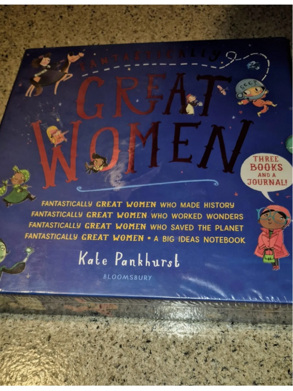 Fantastically Great Women 4 Books Boxed Set. Kids. Kate Pankhurst. New